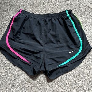 Nike Athletic Shorts, with neon stitching